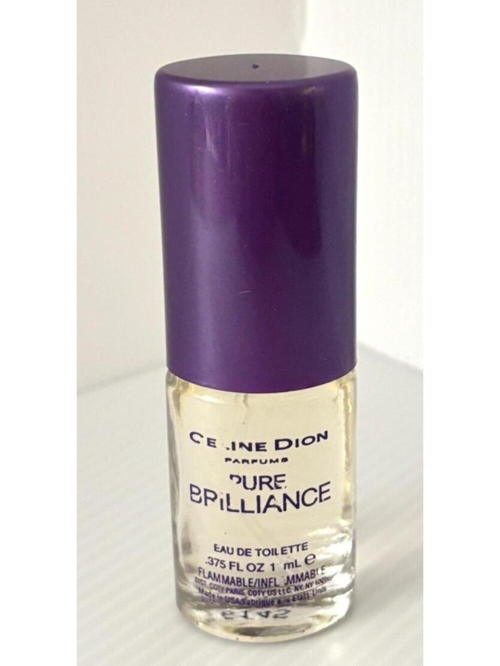 Celine Dion Pure Brilliance EDP 11ml 0.34oz Discontinued Rare Women's Perfume